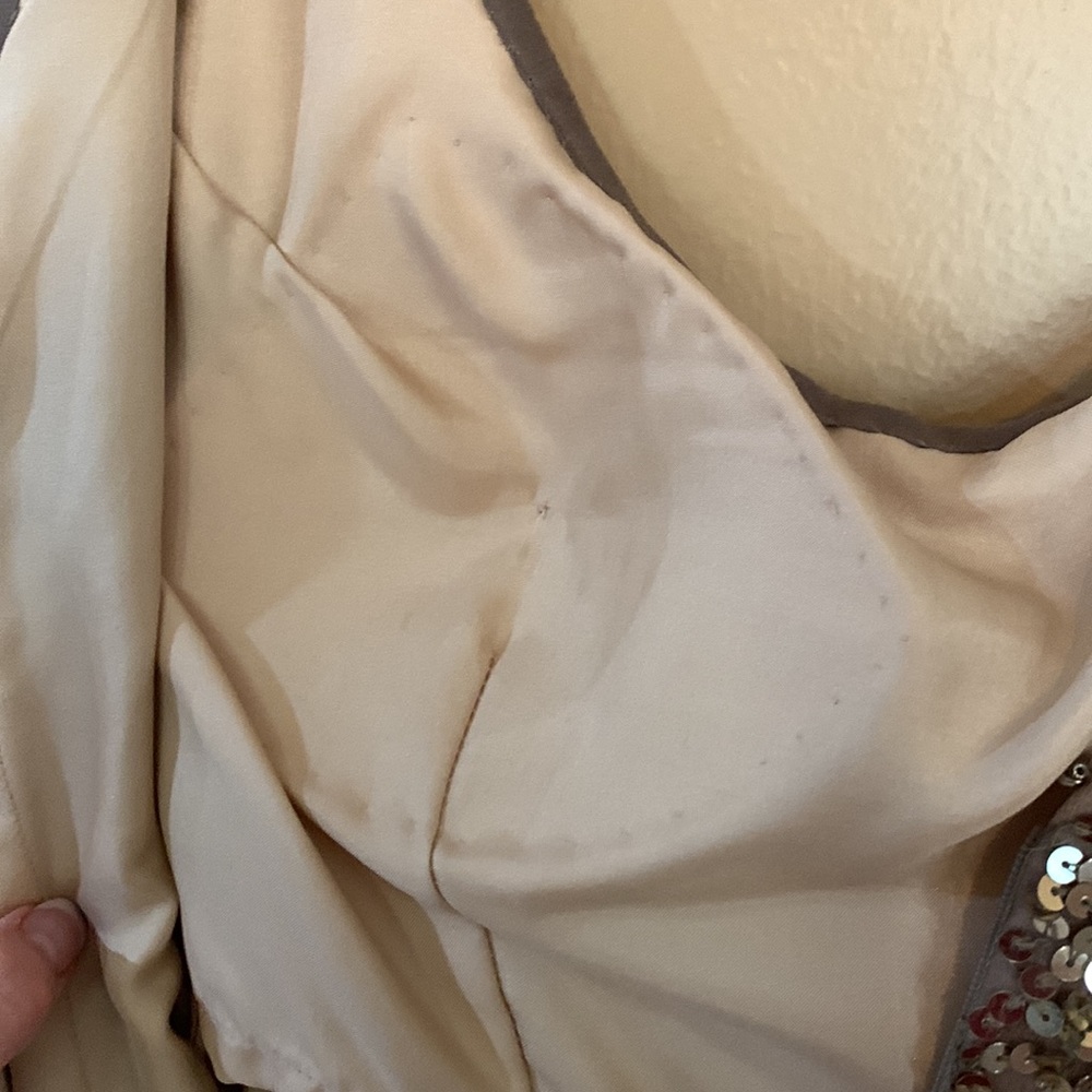 Scala Sequined Minidress. Size 10. - image 6